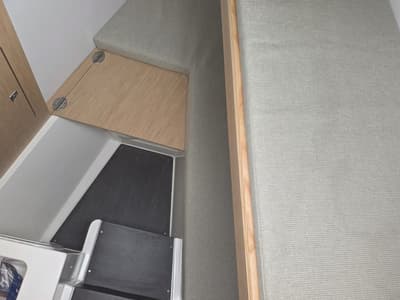 Cabin on Aristhesi, a Bavaria C57 sailboat at Volos Municipality, Greece