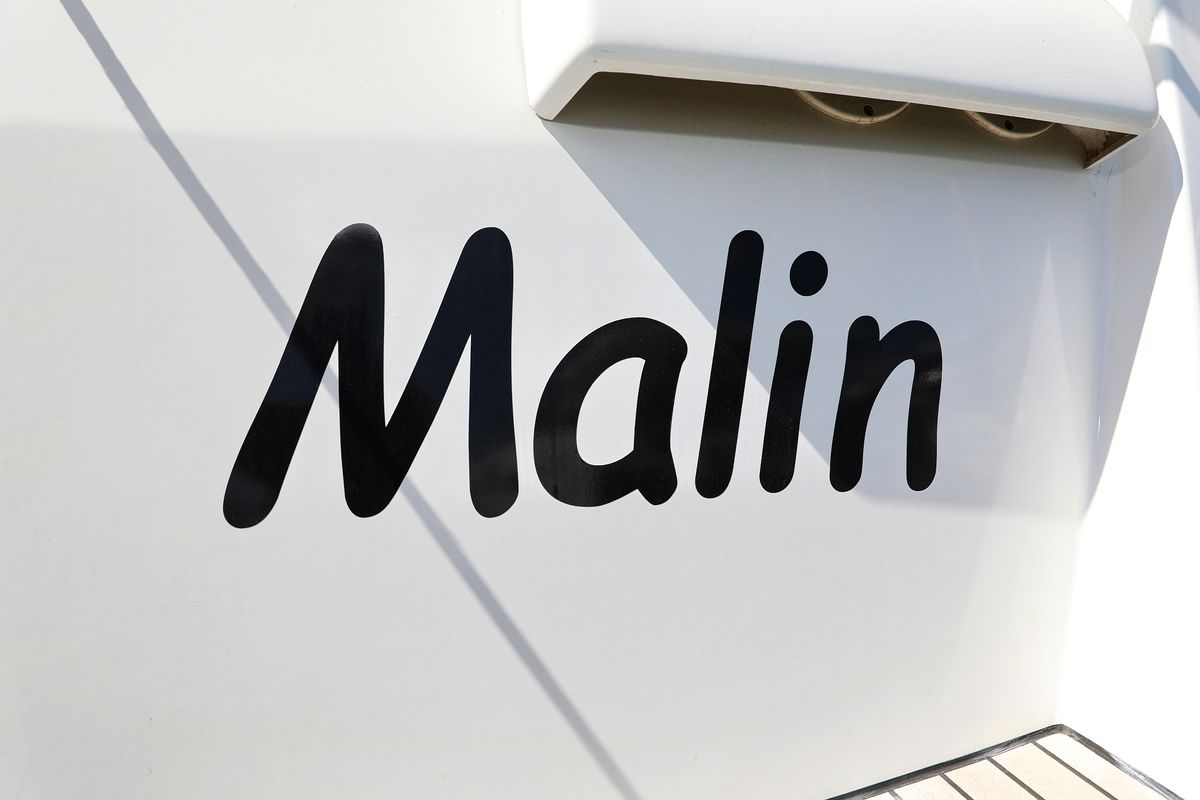 Malin, a Jeanneau Sun Odyssey 439 sailboat at Grad Vodice, Croatia