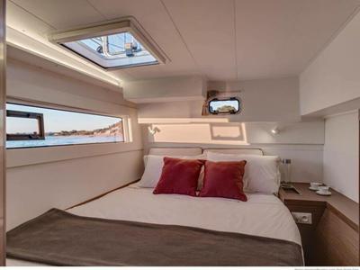 Cabin on Providence, a Lagoon 400 S2 catamaran at Pointe-à-Pitre, France