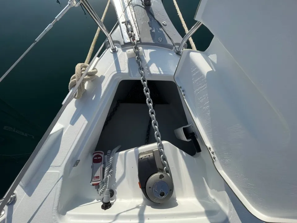 Rookie, a Beneteau Oceanis 34.1 sailboat at Split, Croatia