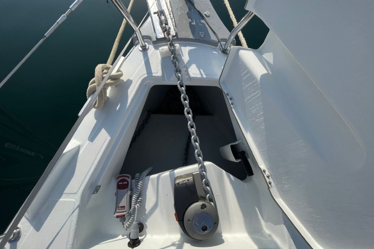 Rookie, a Beneteau Oceanis 34.1 sailboat at Split, Croatia