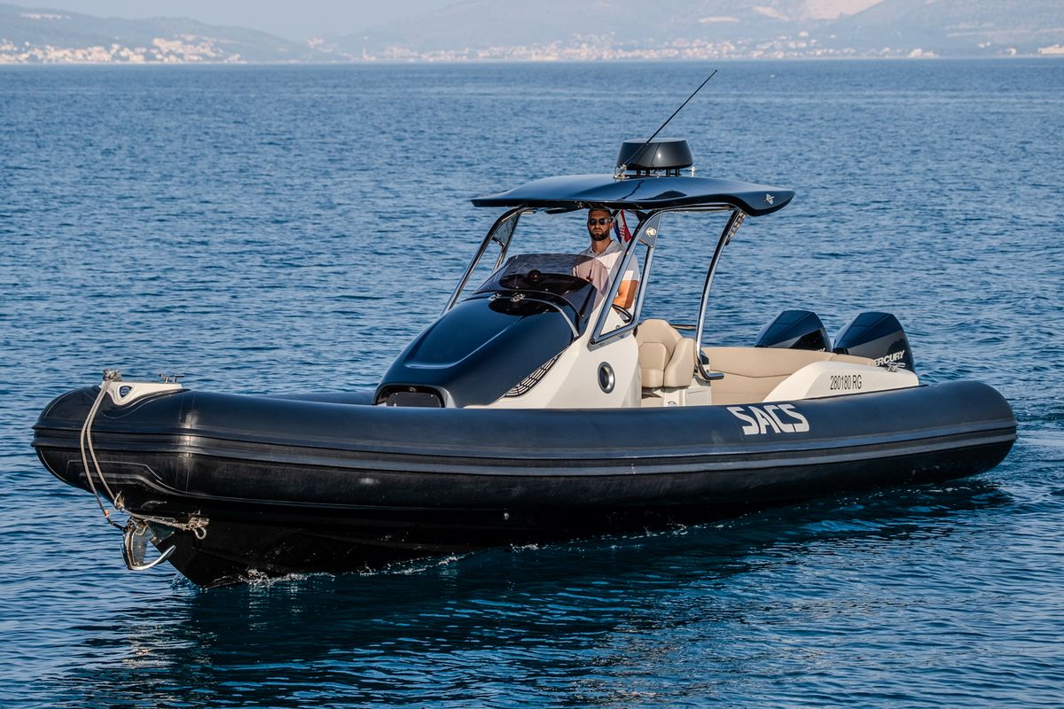 Klobuk, a Gulet Motoryacht yacht at Grad Kaštela, Croatia