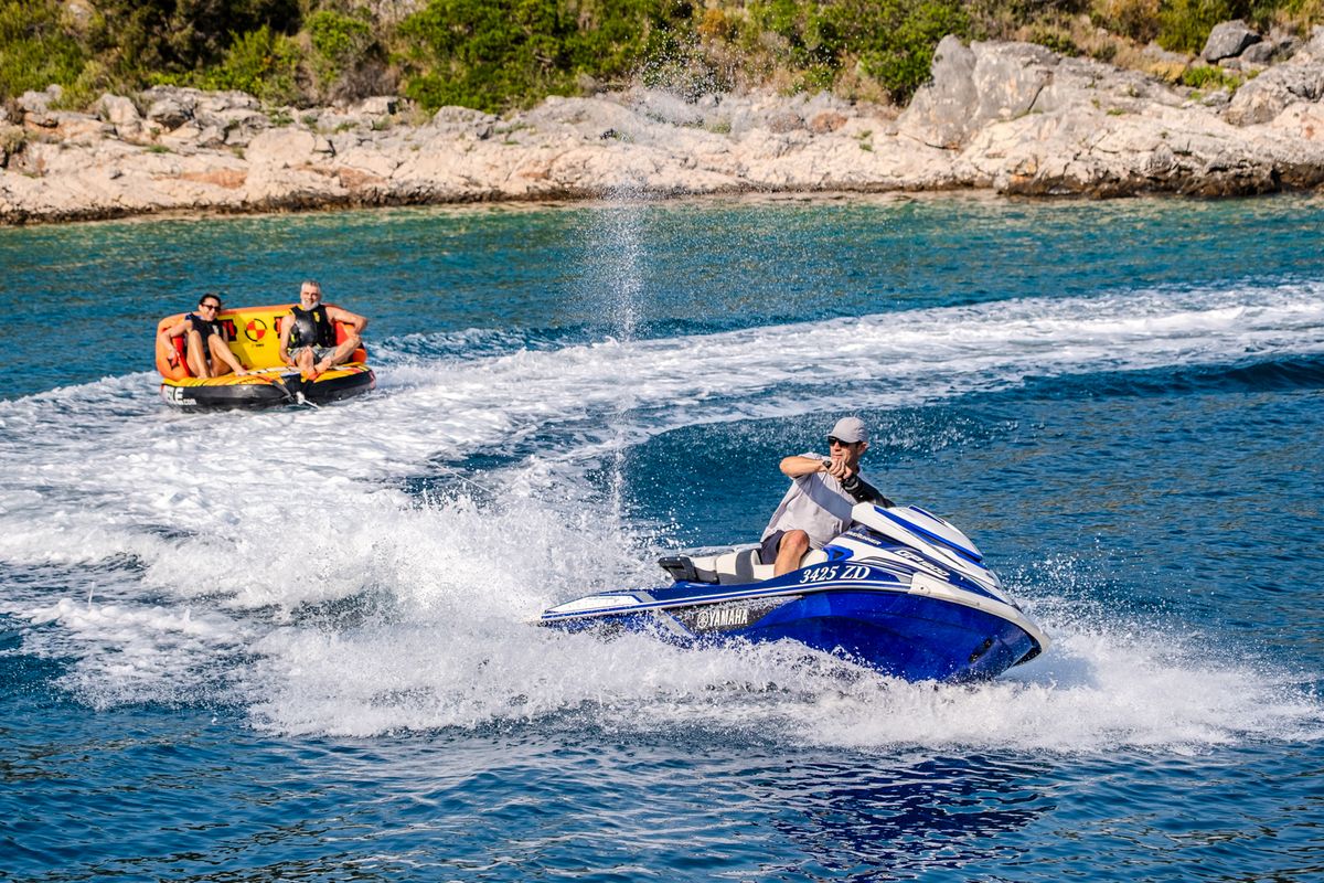 Klobuk, a Gulet Motoryacht yacht at Grad Kaštela, Croatia