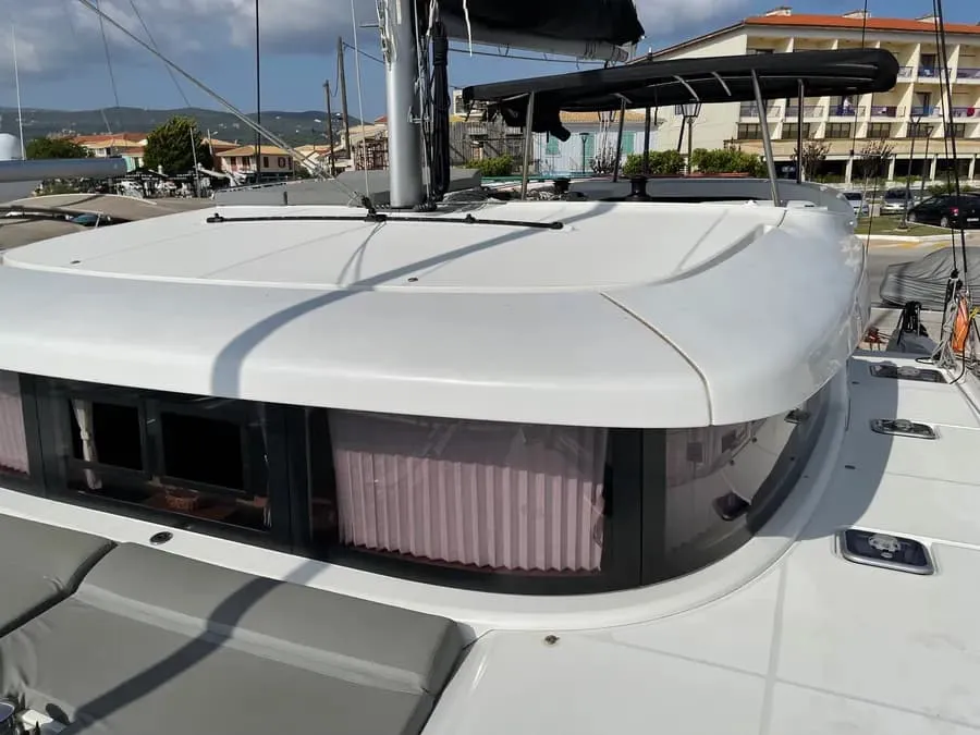 Tethys, a Lagoon Lagoon 42 catamaran at Municipal Unit of Lefkada, Greece