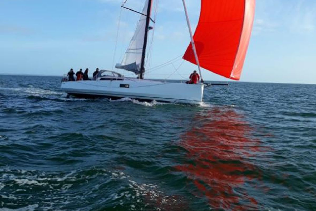 Exterior view of GREENGO 2, a Pogo Structures Pogo 12.5 sailboat at La Rochelle, France