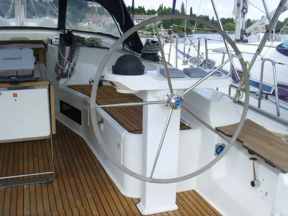 Patroklos, a Bavaria Bavaria Cruiser 45 sailboat at Municipal Unit of Lefkada, Greece