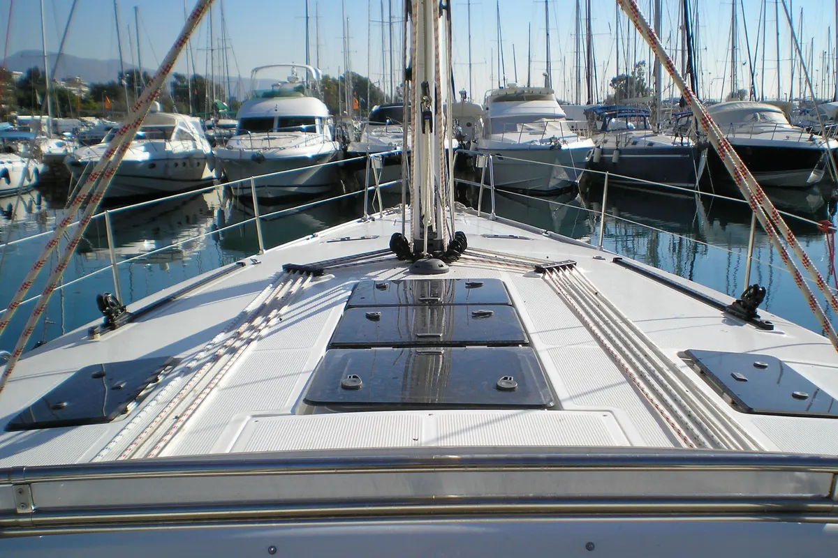 Patroklos, a Bavaria Bavaria Cruiser 45 sailboat at Municipal Unit of Lefkada, Greece