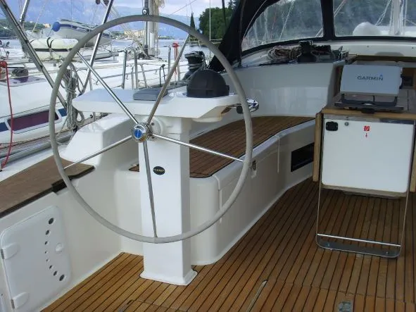 Patroklos, a Bavaria Bavaria Cruiser 45 sailboat at Municipal Unit of Lefkada, Greece