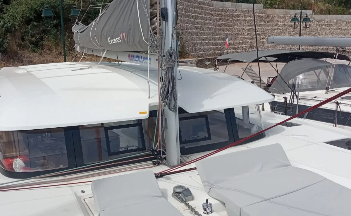 MALAOLAUR, a Excess Excess 11 catamaran at Municipal Unit of Lefkada, Greece