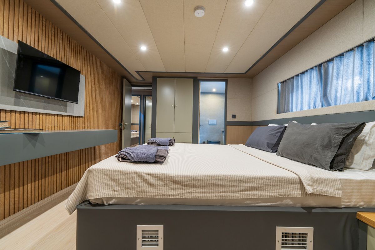 Cabin on Albatros Explorer, a Custom Made Albatros Explorer yacht at Fethiye, Turkey