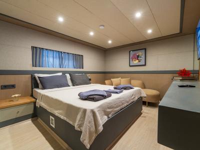 Cabin on Albatros Explorer, a Custom Made Albatros Explorer yacht at Fethiye, Turkey