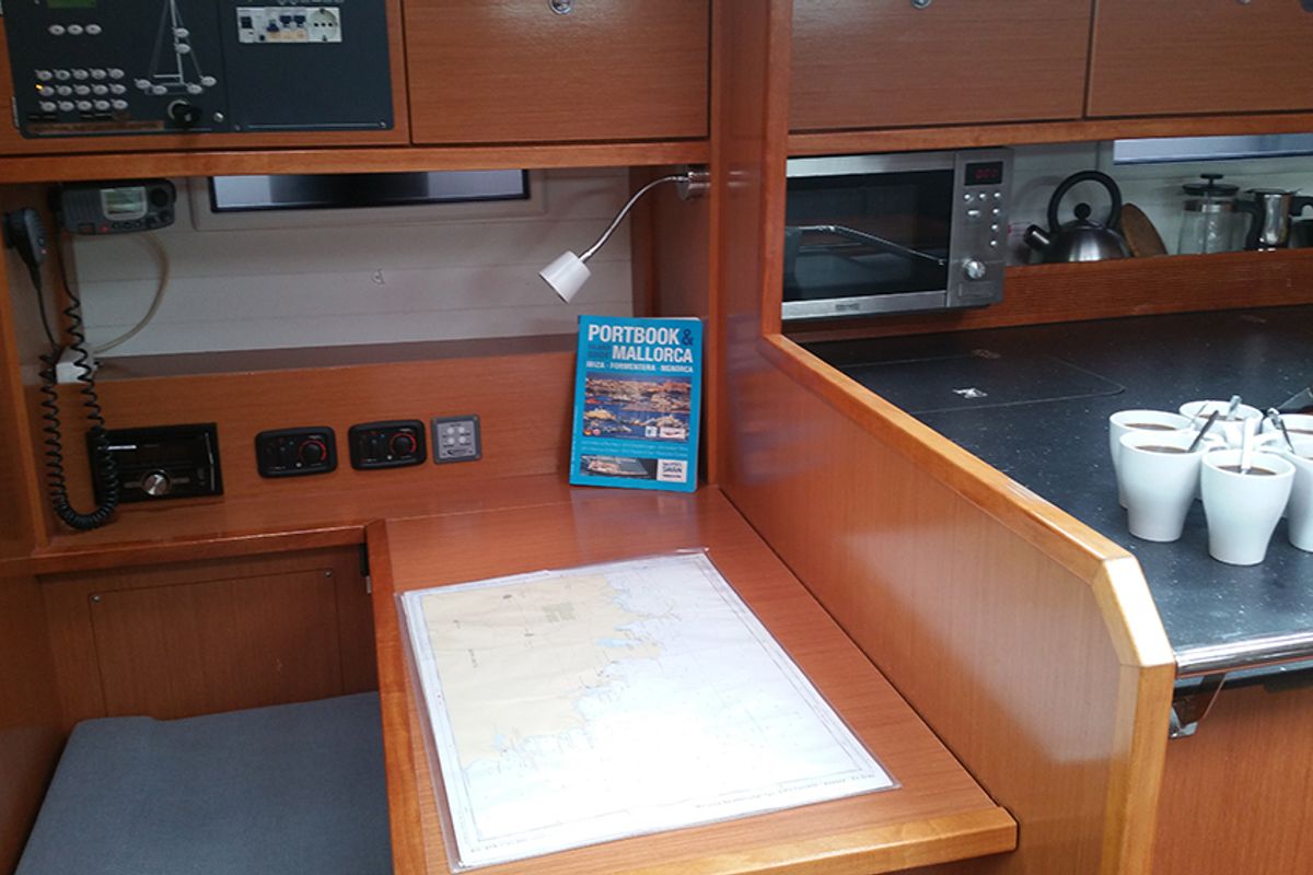 Leonis, a Bavaria Cruiser 50 sailboat at Llucmajor, Spain