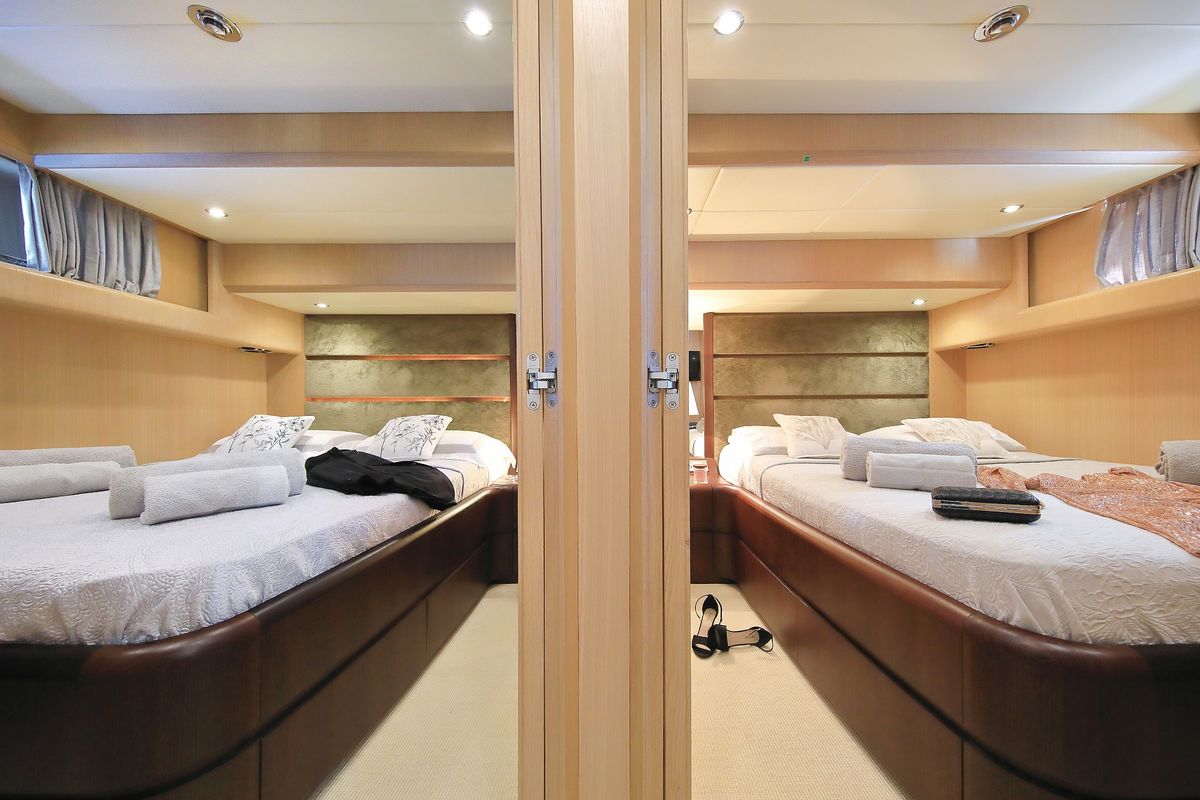 Cabin on Hope I, a Maiora 20S yacht at Grad Kaštela, Croatia