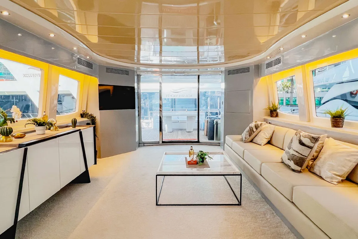 X16, a Luxury Luxury Motor Yacht yacht at Dubai Harbour, United Arab Emirates