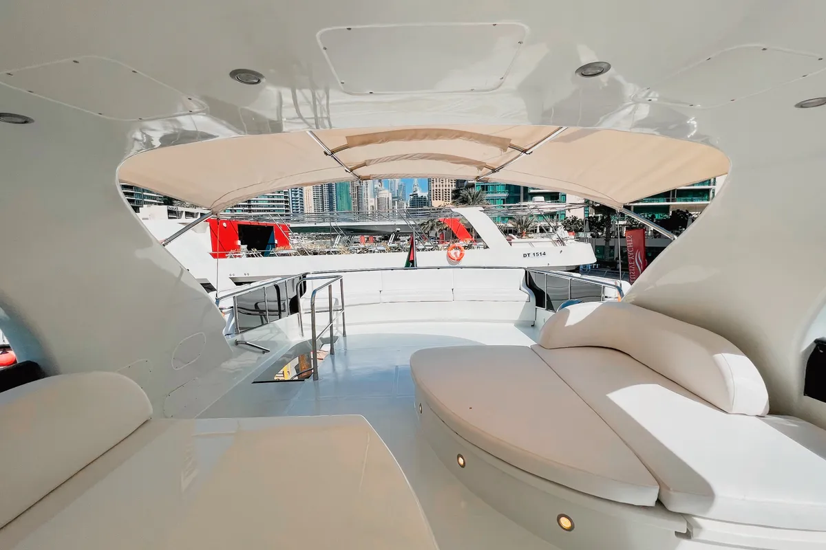 X16, a Luxury Luxury Motor Yacht yacht at Dubai Harbour, United Arab Emirates