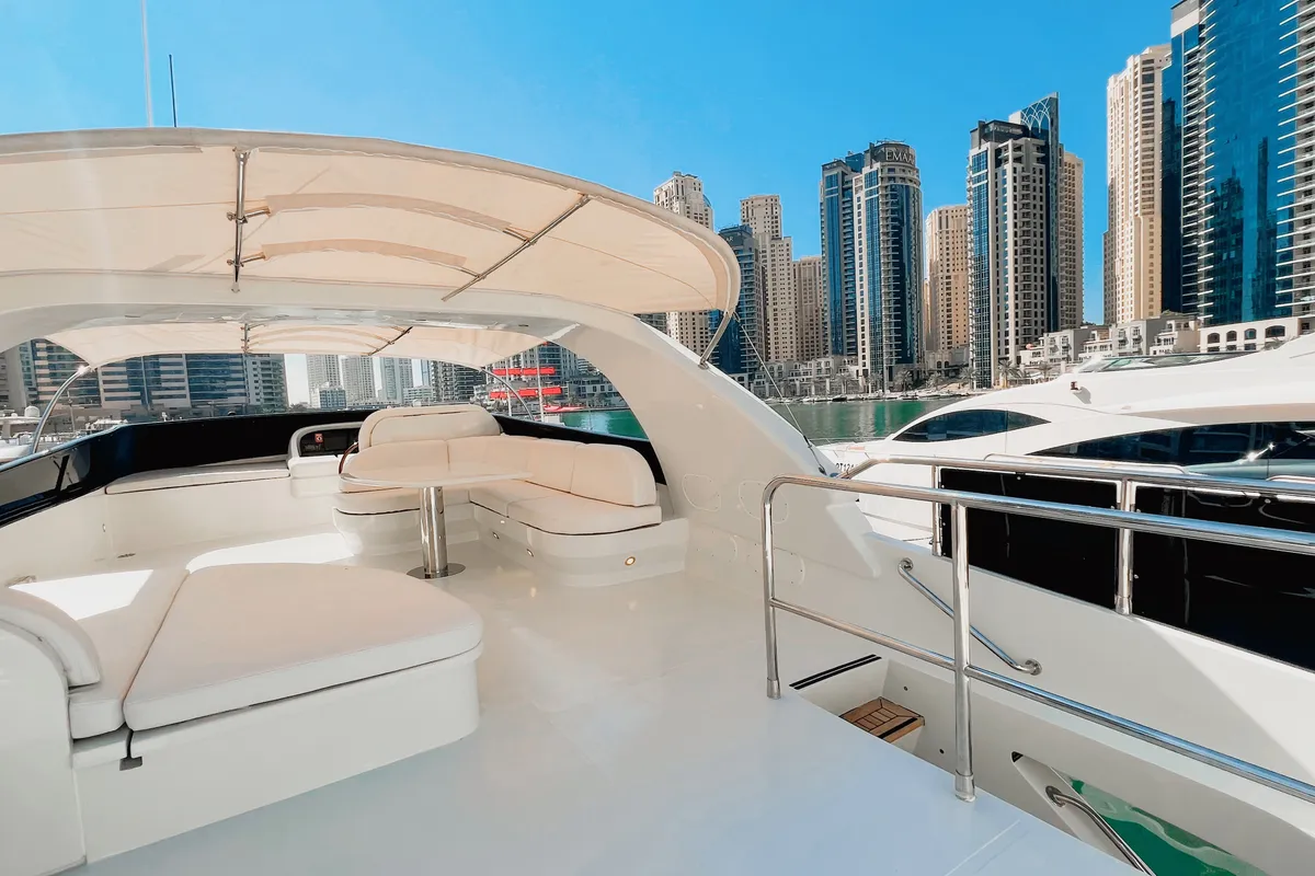 X16, a Luxury Luxury Motor Yacht yacht at Dubai Harbour, United Arab Emirates