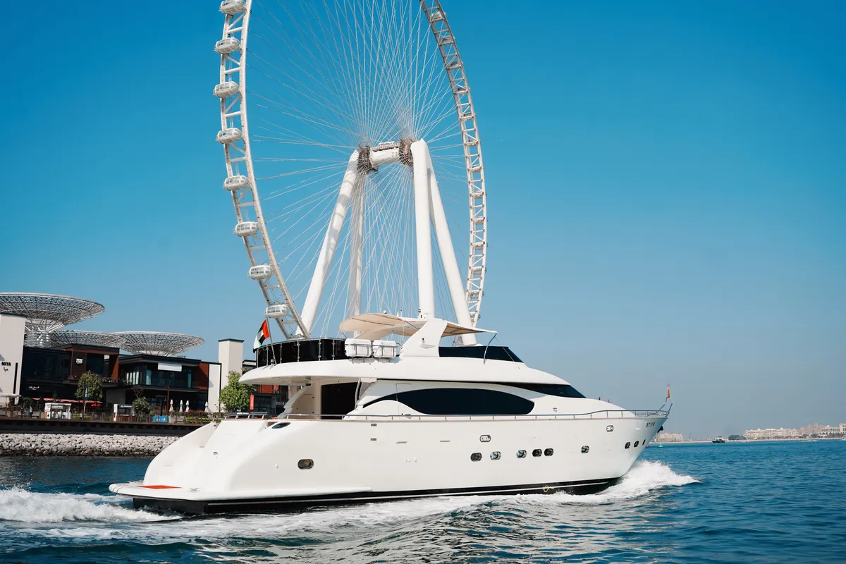 X16, a Luxury Luxury Motor Yacht yacht at Dubai Harbour, United Arab Emirates