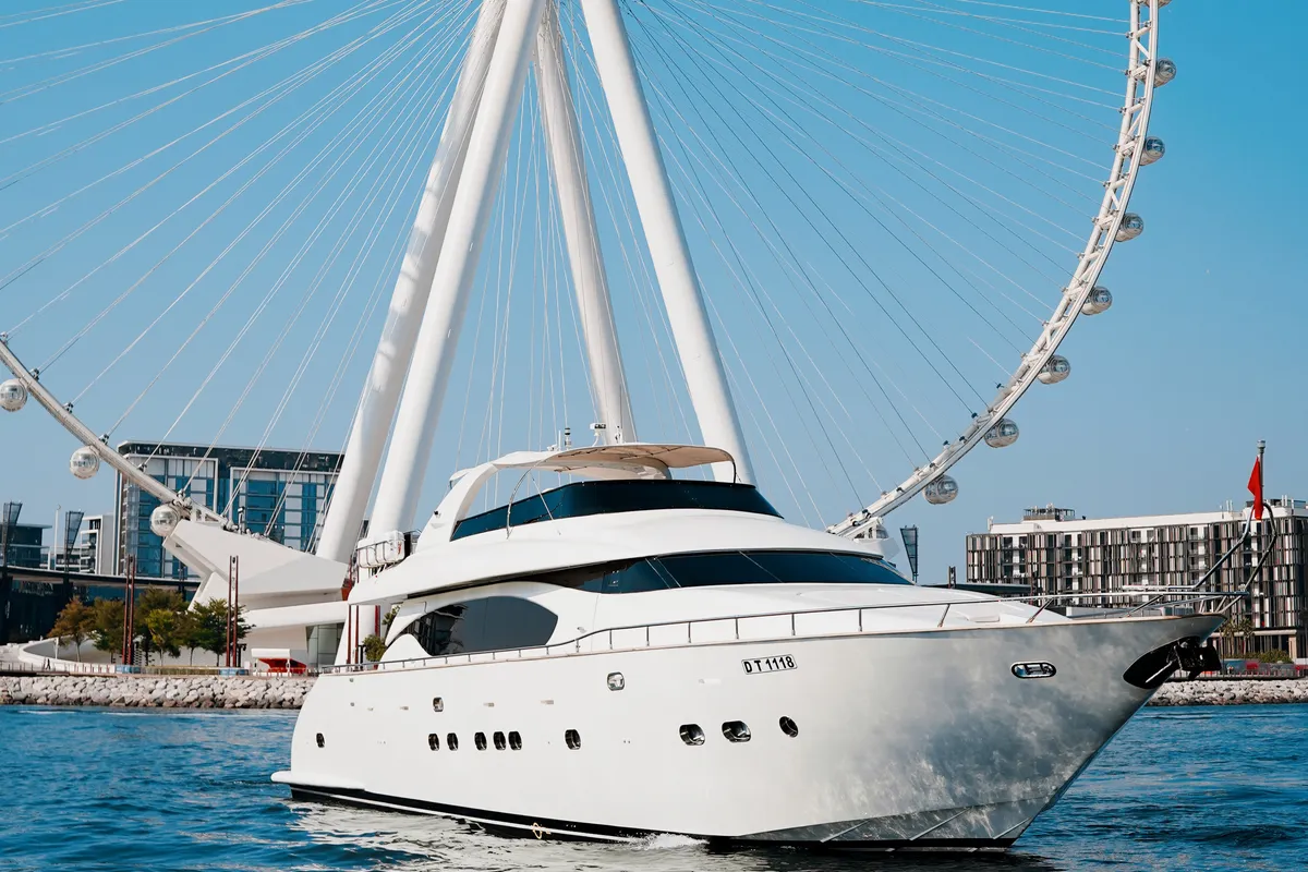 X16, a Luxury Luxury Motor Yacht yacht at Dubai Harbour, United Arab Emirates