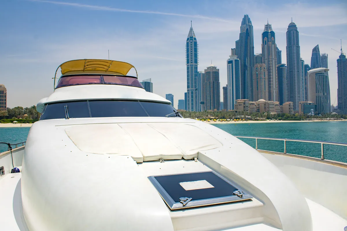 X16, a Luxury Luxury Motor Yacht yacht at Dubai Harbour, United Arab Emirates