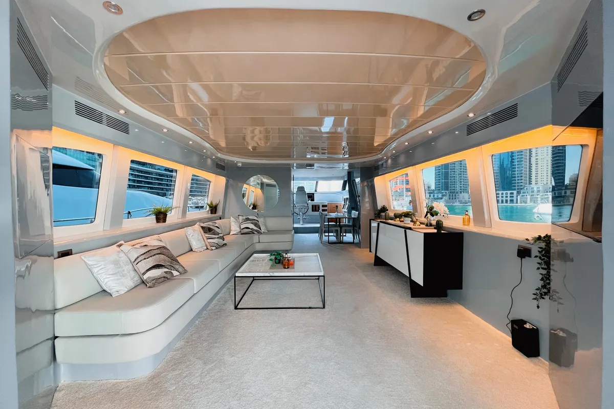X16, a Luxury Luxury Motor Yacht yacht at Dubai Harbour, United Arab Emirates