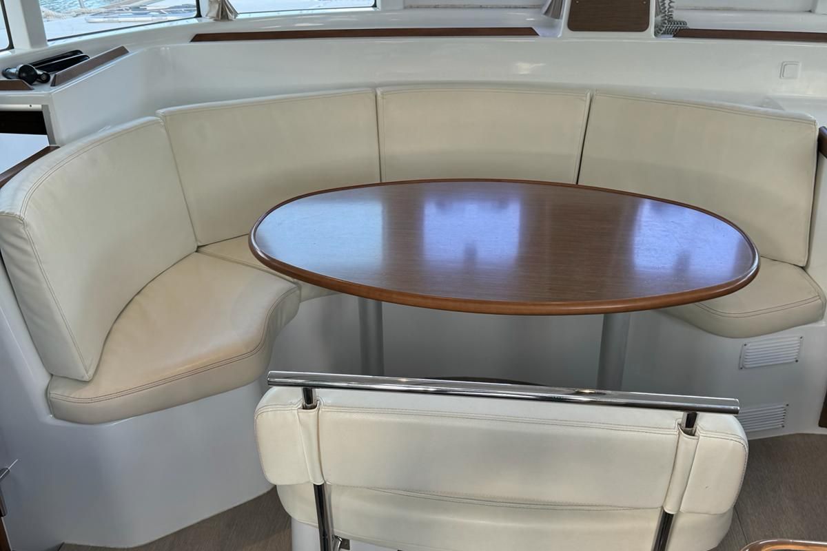Salon of Oscar II, a Lagoon 380 catamaran at Alameda, United States