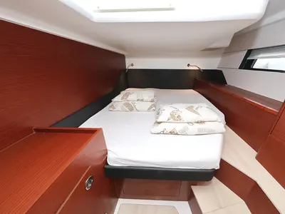 Cabin on Jameson, a Hanse Yachts Hanse 460 sailboat at Grad Biograd na Moru, Croatia