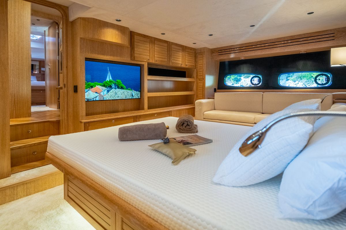 Cabin on Cloud 9, a Gulet Motoryacht yacht at Dubrovnik, Croatia