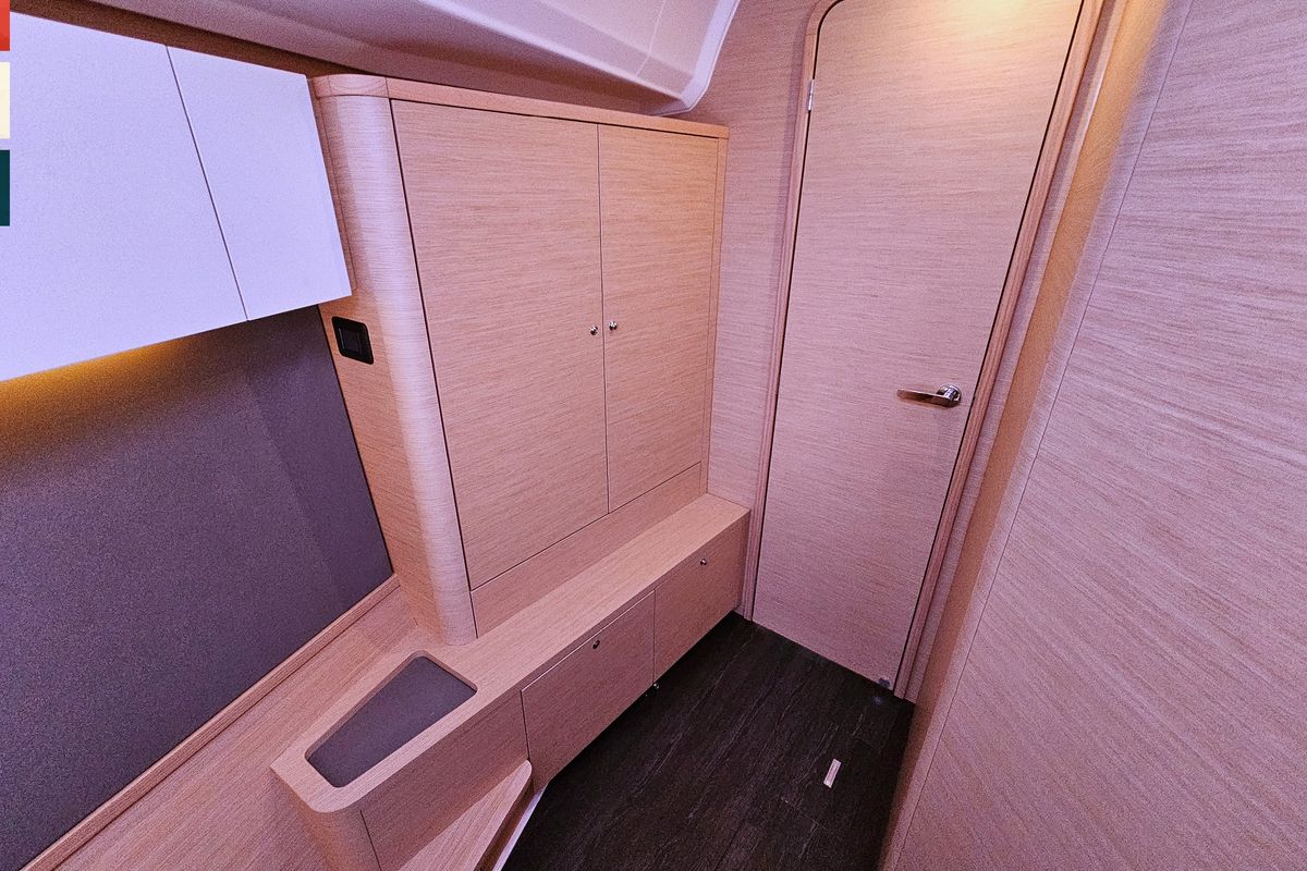 Cabin on Ava (A/C & gen), a Dufour 41 sailboat at Općina Rogoznica, Croatia