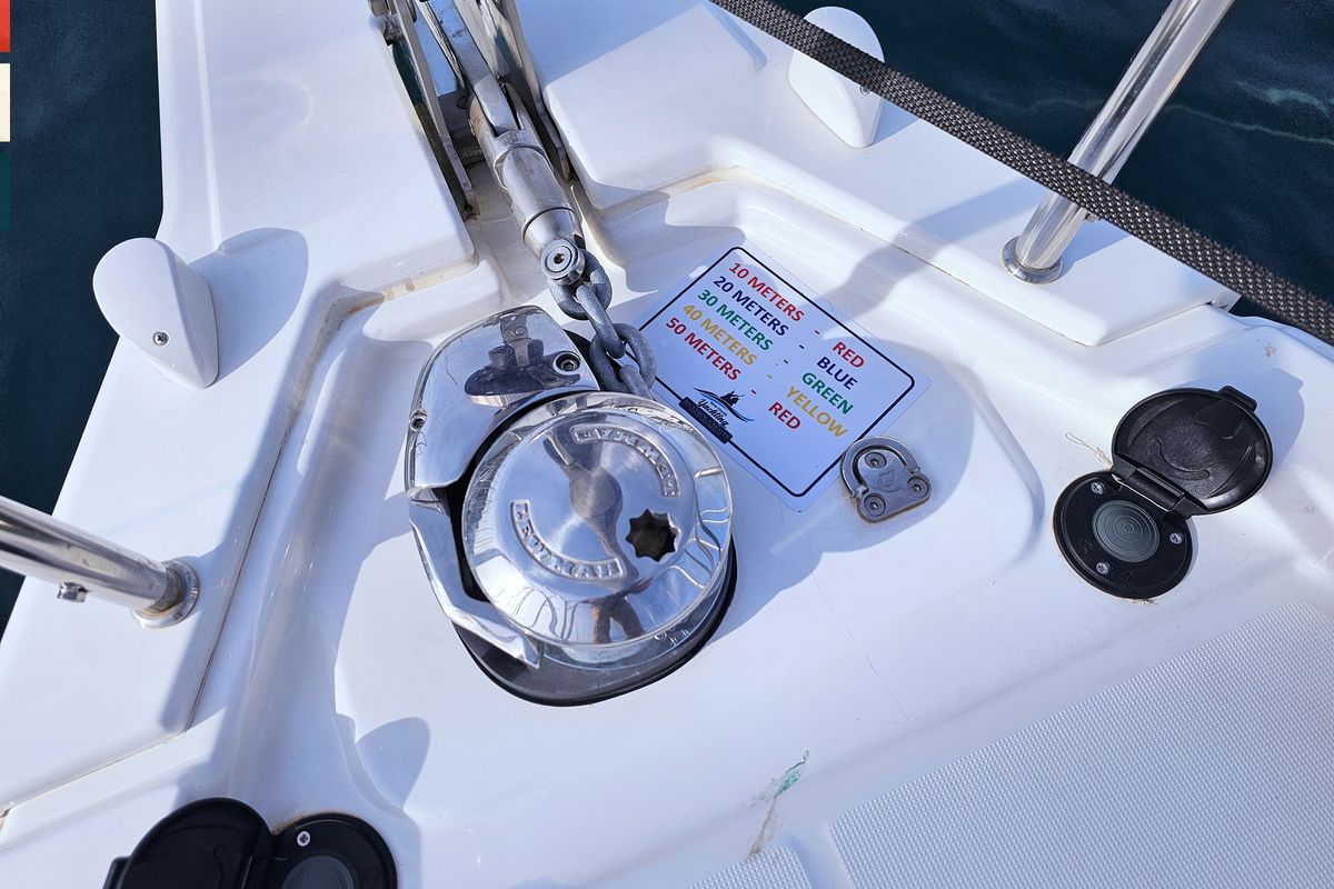 Ava (A/C & gen), a Dufour 41 sailboat at Općina Rogoznica, Croatia