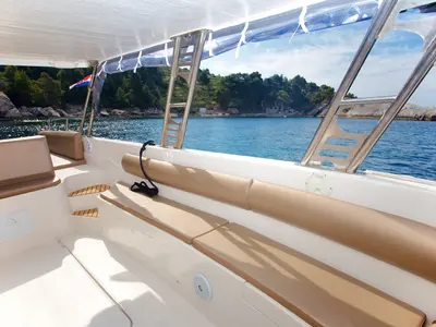 Enzo 35, a sailboat at Hvar town, Croatia