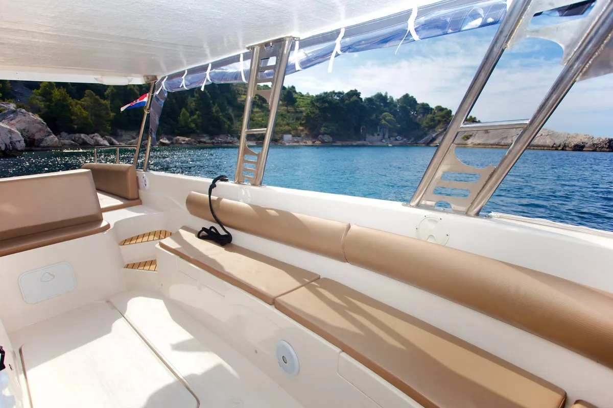 Enzo 35, a sailboat at Hvar town, Croatia