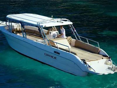 Enzo 35, a sailboat at Hvar town, Croatia
