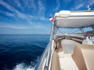 Enzo 35, a sailboat at Hvar town, Croatia