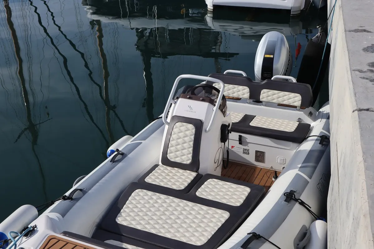 Dessus, a Sunreef Yachts Sunreef 60 catamaran at Grad Kaštela, Croatia