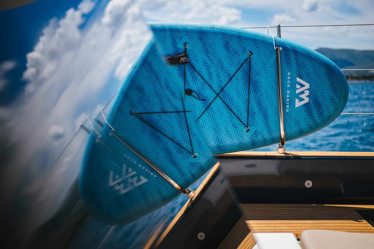 Dessus, a Sunreef Yachts Sunreef 60 catamaran at Grad Kaštela, Croatia
