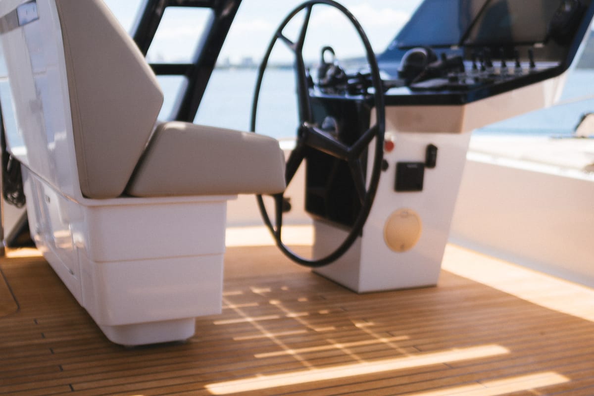 Dessus, a Sunreef Yachts Sunreef 60 catamaran at Grad Kaštela, Croatia