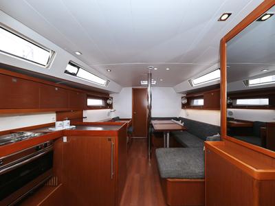 Galley of Zyntha, a Beneteau Oceanis 41 sailboat at Općina Sukošan, Croatia