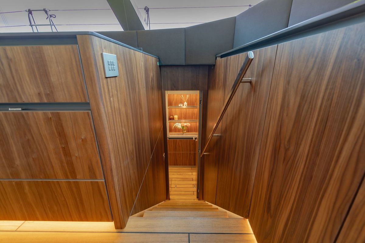 Salon of E-Motion, a Sunreef Yachts Sunreef 60 E catamaran at Ko Kaeo, Thailand