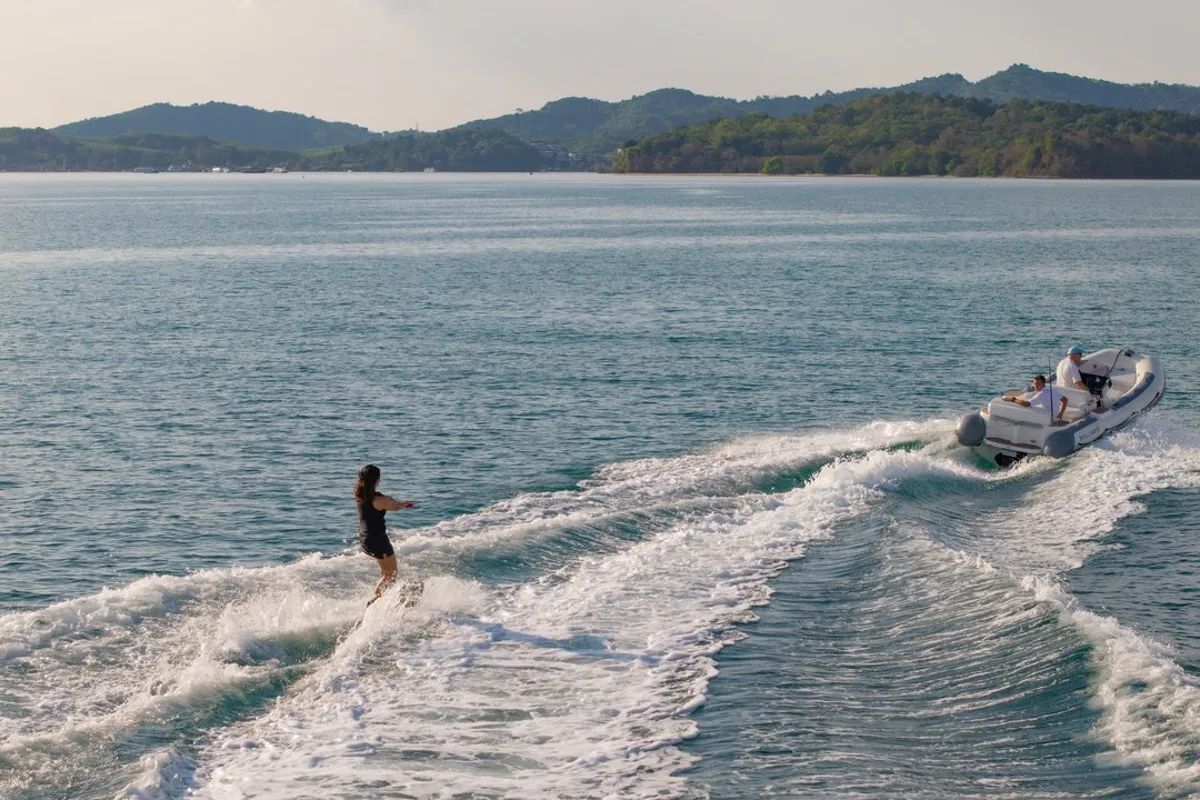 E-Motion, a Sunreef Yachts Sunreef 60 E catamaran at Ko Kaeo, Thailand