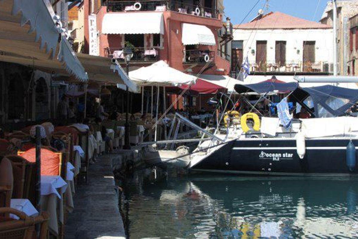 Exterior view of FanClub VII, a Ocean Star 51.2 sailboat at Athens, Greece