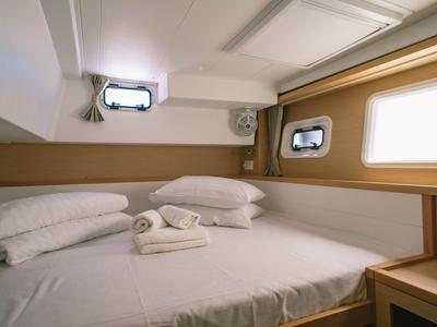 Cabin on KALLISTI, a Lagoon 39 catamaran at Municipal Unit of Ellomenos, Greece