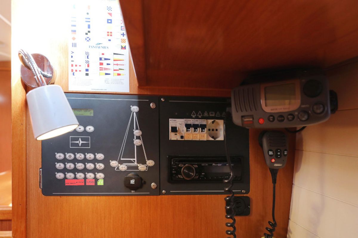Pia M, a Bavaria Cruiser 40 sailboat at Zadar, Croatia