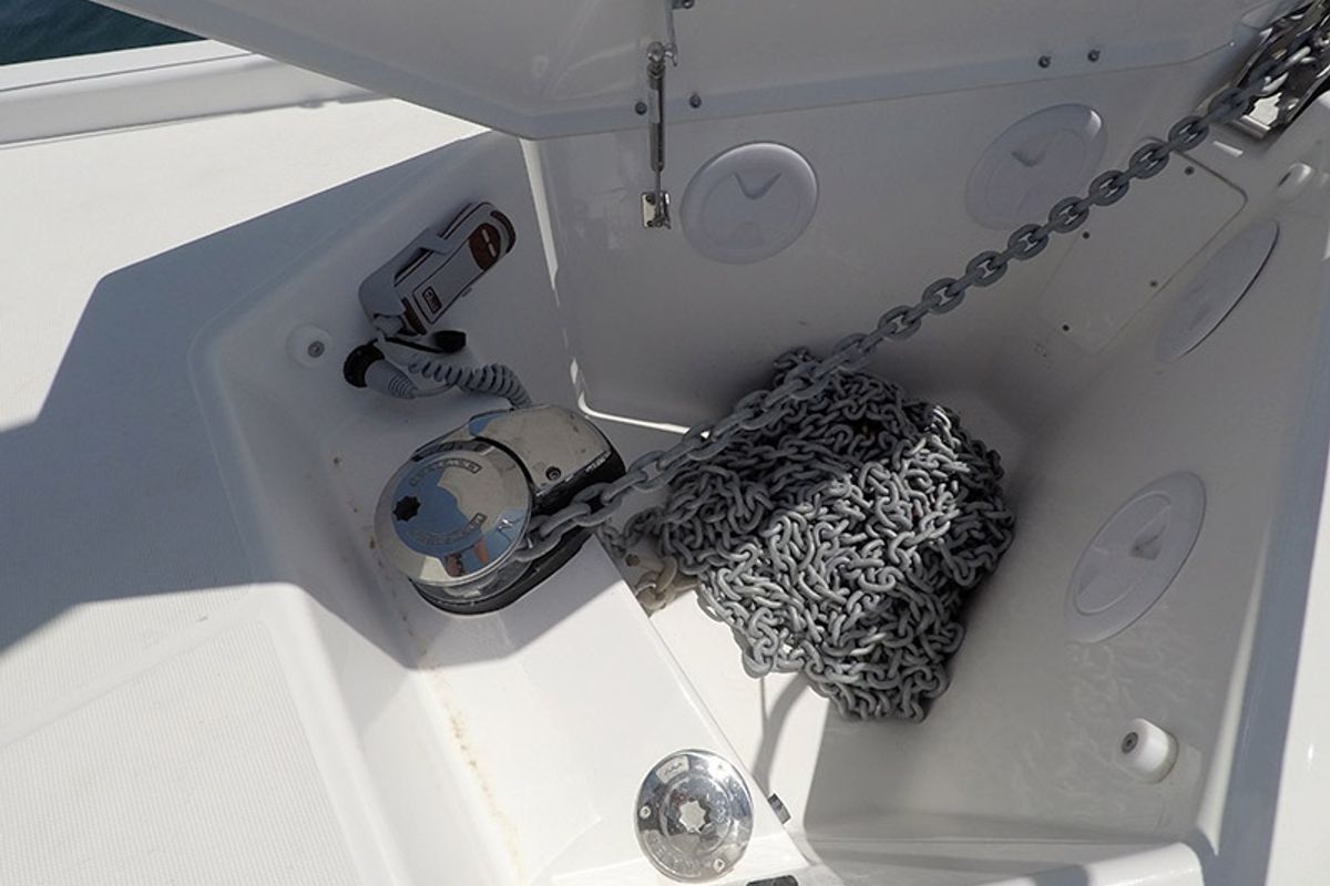 SWEETEST TAB00, a Dufour 430 sailboat at Grad Šibenik, Croatia