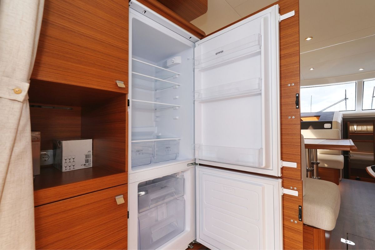Galley of Nord, a Greenline 48 Fly yacht at Grad Biograd na Moru, Croatia