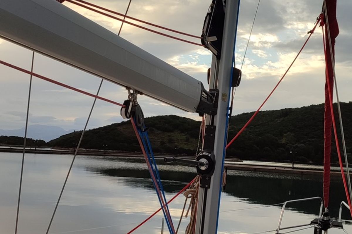 Tritonas, a Bavaria 38 Cruiser sailboat at Municipal Unit of Ellomenos, Greece
