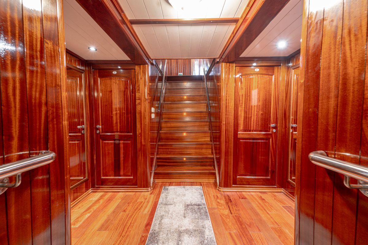 Cabin on Cesarica, a Gulet Motor sailer yacht at Split, Croatia