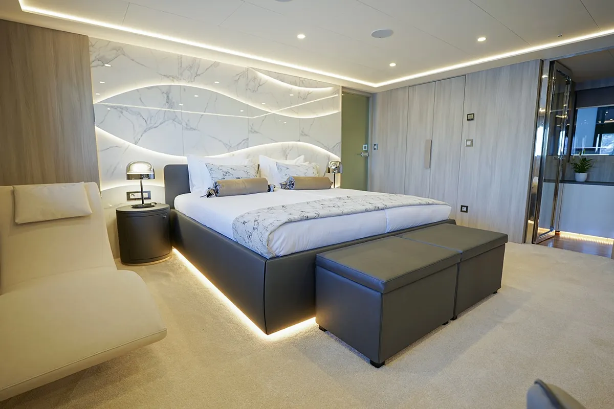 Cabin on Freedom, a Gulet Motoryacht yacht at Split, Croatia