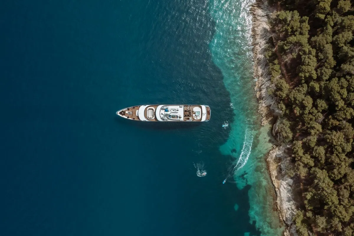 Exterior view of Freedom, a Gulet Motoryacht yacht at Split, Croatia