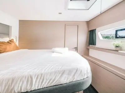 Premium +, a Fountaine Pajot Tanna 47 catamaran at Alameda, United States