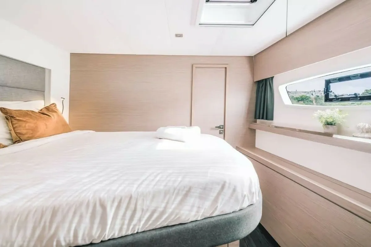 Premium +, a Fountaine Pajot Tanna 47 catamaran at Alameda, United States